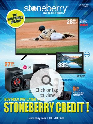 Stoneberry online catalog - How do I apply for Stoneberry Credit? Not only will you get to shop all your favorite items for as little as $5.99/month* with Stoneberry Credit ®, but you can also expect: No annual membership or over-limit fees. Low monthly payments starting at $5.99/month. Convenient online account access. No fees for paying bills online.